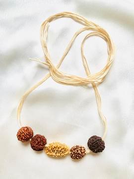 Rudraksha Mala Customized for the Client